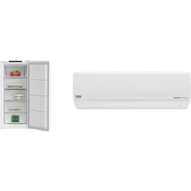 Beko 31225 A Ekolojik Inverter Klima 12.000 Btu/h Split Klima + BEKO 7053 MB 5 Bölmeli Derin