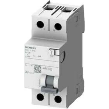 5SZ1314-6YA Siemens 2X40A 30MA A Tipi 4.5ka Monofaze Kaçak Akım