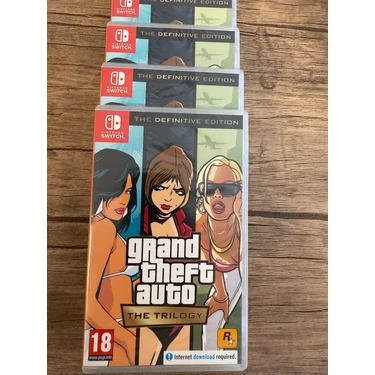 Rockstar Nintendo Switch Gta Trılogy Grand Theft Auto Orjinal Fiziksel Kartuş Oyun ( Switch 2