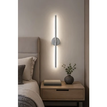 Çubuk LED Aplik Portatif Tasarım Modern Pilli Aplik ( Gün Işığı) Yatak Odası Hol Çocuk Odası