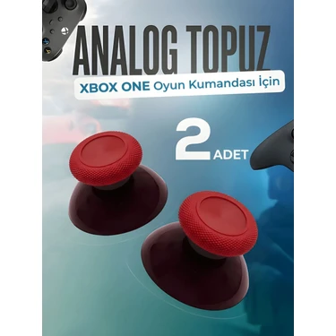 Xbox One Series S x Uyumlu Analog Topuz 2 Adet Başlık Kol Yedek Parça