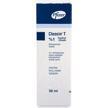 Pfizer Cleocinn T Solusyon Sivilcelere Kesin Etkili 30