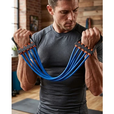 Eco Port Fitness Direnç Lastiği Evde Spor Için Çok Amaçlı Egzersiz