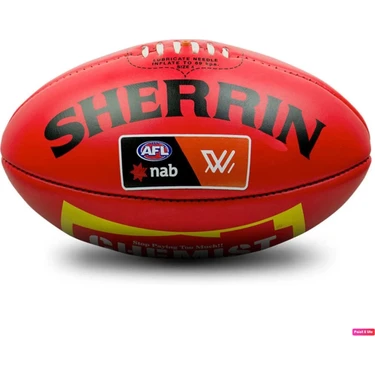 Avessa Sherrin Afl Game Ball American Football Gerçek Deri Amerikan Futbol