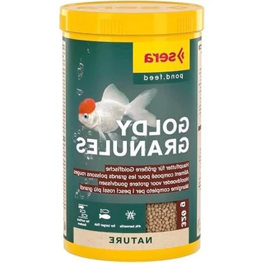 Hakay Granul Japon Balık Yemi, 1000 ml / 300 gr Besleyici
