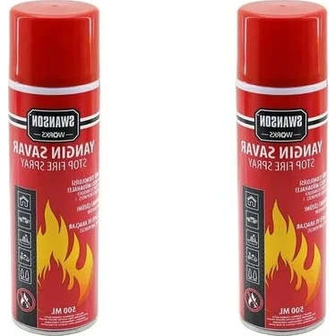 Hakay 500 ml Yangın Söndürücü Sprey, Ev, Ofis ve Araç Kullanımı Için Ateş Boğucu
