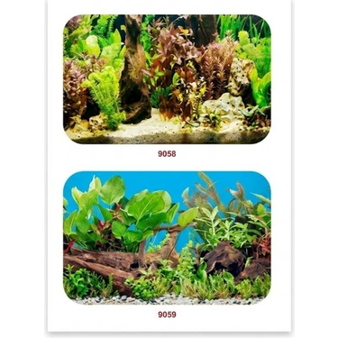Nova Epoxy Art Akvaryum Arka Plan Posteri 40