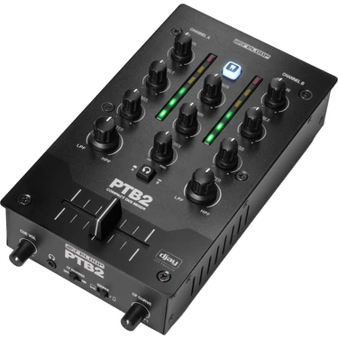 Reloop Ptb2 | Mobil 2+1 Channel Dj Mixer W/dvs &