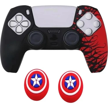 Crk Tech Ps5 Dualsense Uyumlu Ultra Kalite Yumuşak Silikon Kılıf – Gamepad Joystıck
