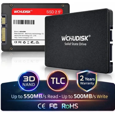Wchudisk 256GB S900-256 550MB-500MB-S Sata 3 2.5" SSD  SSD