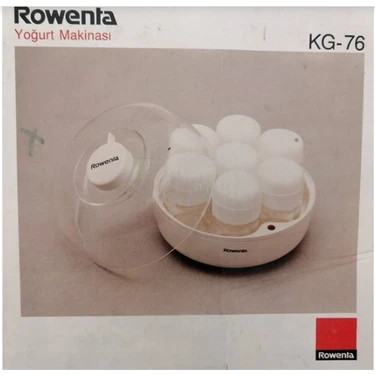 Rowenta Roventa kg 76 Yoğurt Yapma