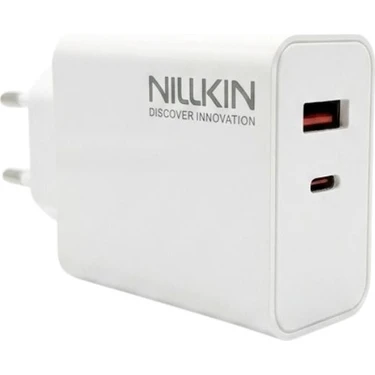 Nillkin NL-30W 30W Çift Portlu Hızlı Şarj Cihazı (Type-C + Fiyatı