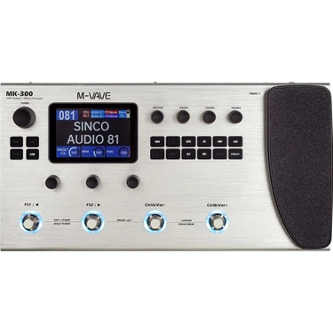 ギター M-VAVE MK-300 M-Vave MK-300 Guitar/bass Multi-Effects Processor – Amfi Fiyatı