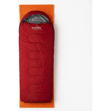Evolite Camper Pro Sq Dikdörtgen Uyku Tulumu 0 Derece & Comfort Katlanır Mat Kamp