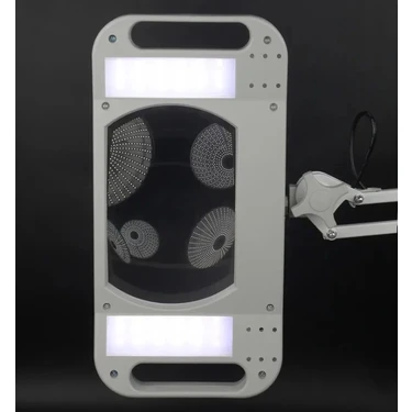 Ronanna -10X LED Akrobat Büyüteç 2X15W 170X113 mm 10 Diopter Mercek LT-86G ( Lisinya