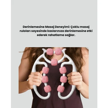 Ronanna Ergonomik Kas Gevşetici Masaj Halkası Taşınabilir -