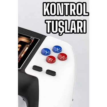 Ronanna Gamepad 520 Retro Oyunlu Taşınabilir El Konsolu Atari -