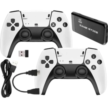 Ronanna Retro Atari ve Konsol Oyunları Destekli 4K Game Stick -