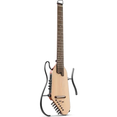 Yenibağ Akustik Elektro Gitar Hush I Pro Seyahat Gitar Çoklu Efekt Modları Akıllı Gitar Seti