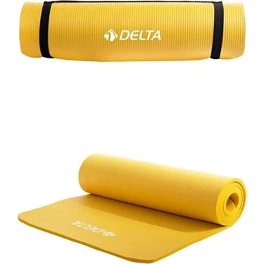 Delta Pilates Minderi Yoga Matı 15MM Sarı