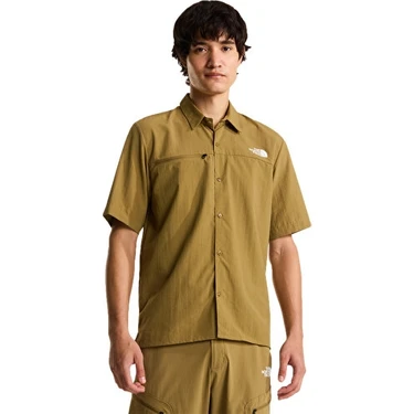 The North Face M Packable Short Sleeve Shirt Erkek Outdoor Kısa Kollu Gömlek NF0A8FTQ2EL1