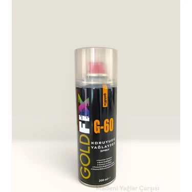 Goldfix Goldfıx G-60 Koruyucu ve Yağlayıcı Sprey
