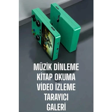 Nemere İthalat Çocuklara Özel 666 Oyunlu X6 Atari Video Izleme ve Müzik Dinleme Nemere