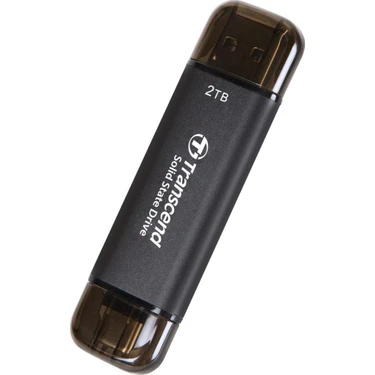 Transcend 2tb Usb/type-C 10GBPS Taşınabilir Harici SSD TS2TESD310C - Siyah