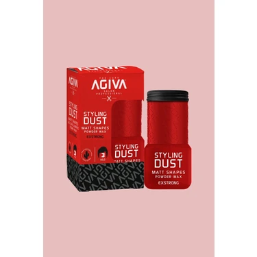 Agiva Saç Pudrası 03 Kırmızı (Çok Sert