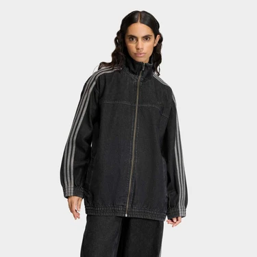 Adidas Firebird Adilenium Kadın Siyah Jean Ceket