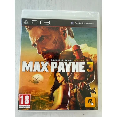 Rockstar Ps3 Max Payne 3 Orjinal Oyun Kitapçık Var 10/10 Disk