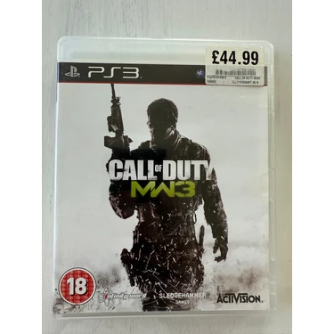 Activision Ps3 Call Of Duty Modern Warfare 3 Orjinal Oyun Kitapçık Var 10/10 Disk
