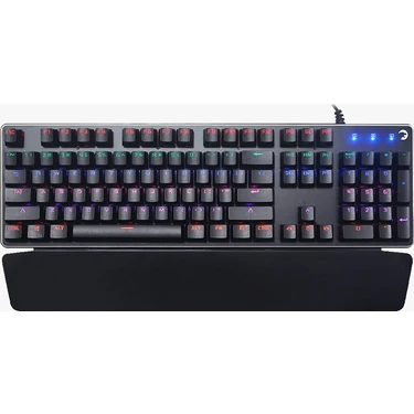 Gamepower Calypso Siyah Optik Mekanik Kablolu Klavye Mavi Switch Oyun Amacıyla