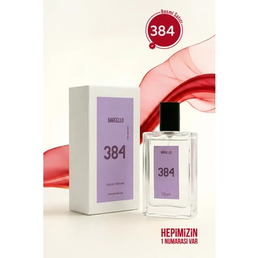 Bargello 384 Kadın 50 ml Floral EDP Parfüm Çiçeksi Koku ile Kendinizi İfade