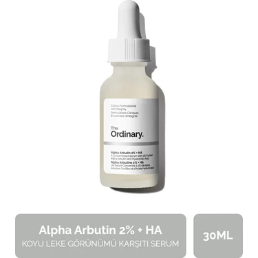 The Ordinary Alpha Arbutin 2% + HA - Koyu Leke Görünümü Karşıtı