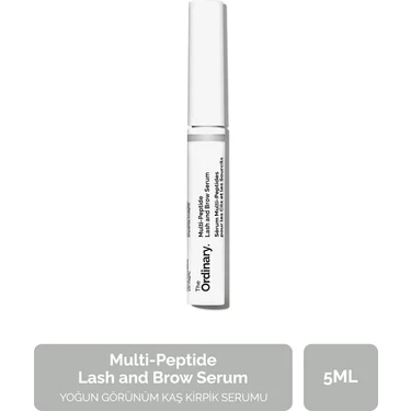 The Ordinary Multi-Peptide Kaş ve Kirpik Serumu 5 ml Yoğun Görünüm İçin Besleyici