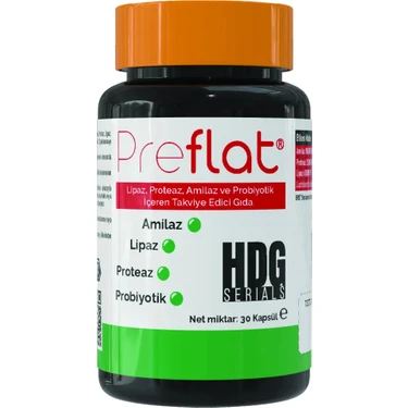 HDG Serials Preflat Lipaz, Proteaz, Amilaz ve Probiyotik Fiyatı