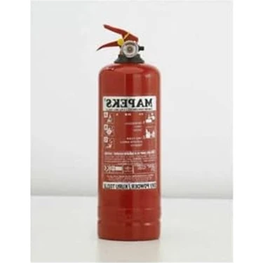 Cekar Store 1kg Yangın Söndürme Tüpü, Kuru Kimyevi Tozlu, Abc Tozu, Yeni Tarihli