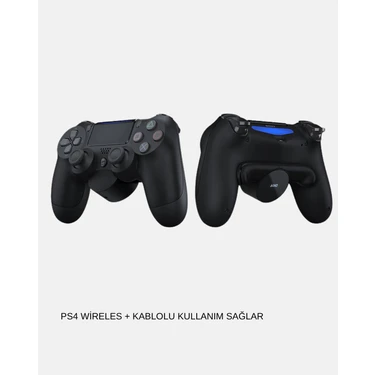 Motto Ticaret Titreşimli Kablosuz Oyun Kolu – Ps4 Pc Mobil Tablet ve Steam