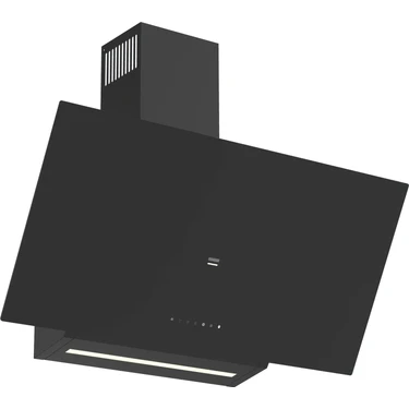 Silverline 3457 Surface Hareket Sensörlü Temassız Siyah Duvar Tipi Davlumbaz - 60