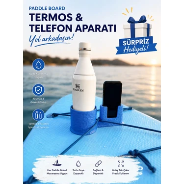 3B Paddle Board Sup Board Kano Kupa Termos Telefon Tutucu -