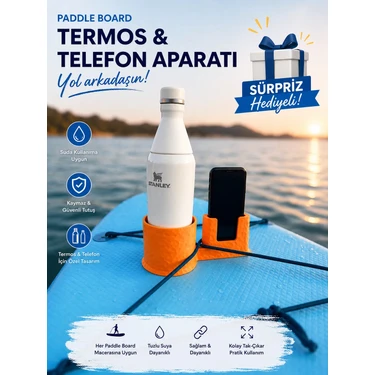 3B Paddle Board Sup Board Kano Kupa Termos Telefon  Tutucu
