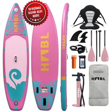 HABL Şişme Sup Board/ Stand Up Paddle Board 81*320*15CM Full Set Yeşil &