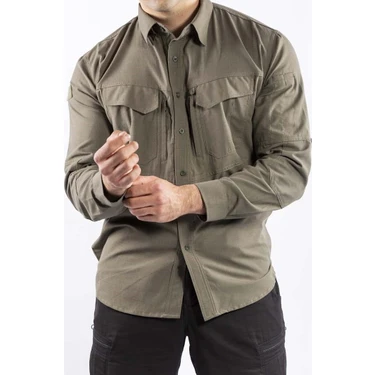 VAV Wear Outdoor Taktik Pamuklu Erkek Gömlek
