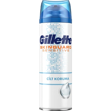 Gillette Skinguard Hassas Ciltler İçin Tıraş Jeli 250 ml Cilt Koruma Özelliği ile Erkekler
