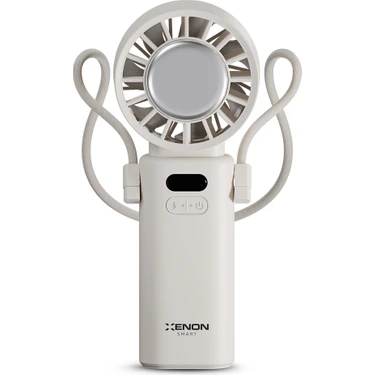 Xenon Smart El Vantilatörü | Peltier Soğutma, 100 Kademe, 3600mAh, 8300 RPM, USB-C, Askılı