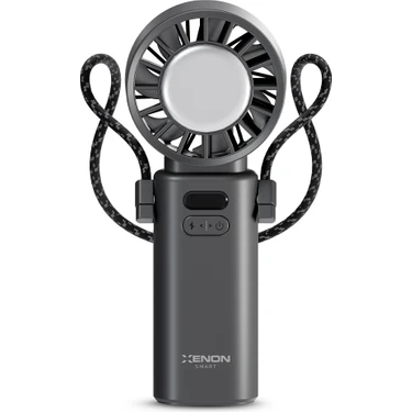 Xenon Smart El Vantilatörü | Peltier Soğutma, 100 Kademe, 3600mAh, 8300 RPM, USB-C, Askılı