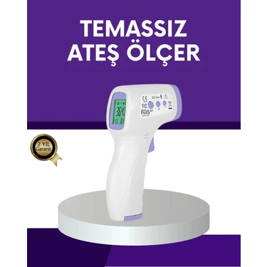 İlanib Ticaret Temassız Ateş Ölçer Dijital Kızılötesi Termometre Hızlı