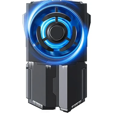 İlanib Ticaret Memo Dl-A5 Cep Telefonu Soğutma Fanı Gamer Oyuncu Radyatör