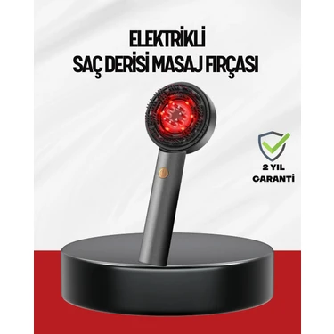 İlanib Ticaret Saç Büyüme Destekleyici Elektrikli Masaj Tarak Yağ